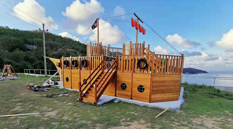 小區(qū)木質(zhì)室外游樂設(shè)備