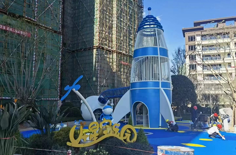 火箭造型新型兒童游樂(lè)設(shè)施