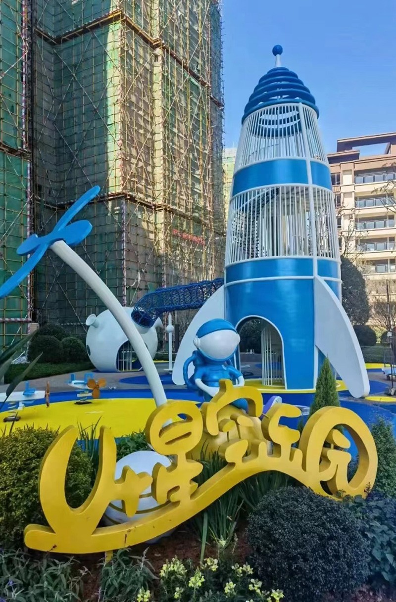 太空火箭新型兒童游樂(lè)設(shè)施