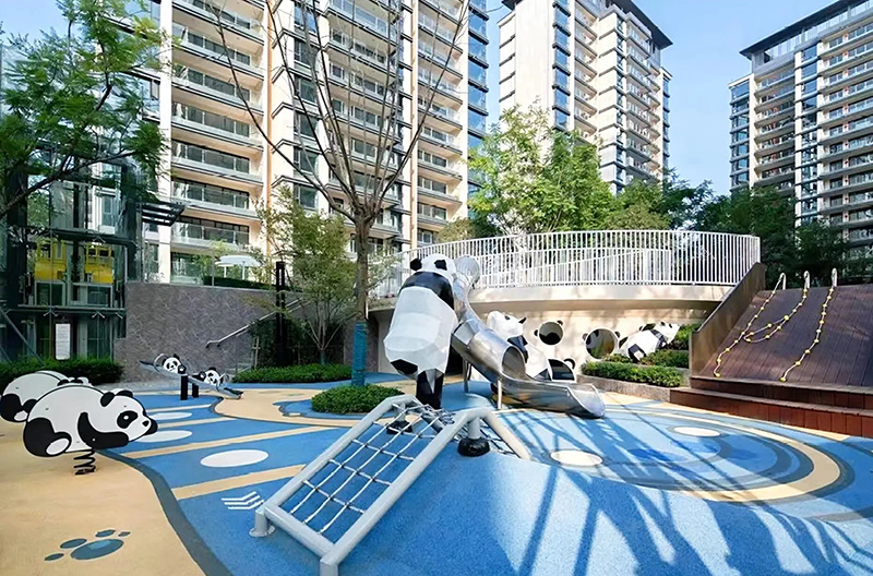 戶外不銹鋼廊架滑梯