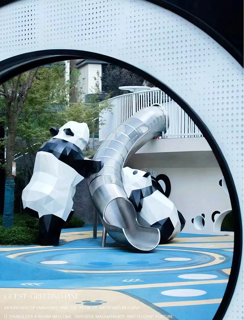 不銹鋼廊架滑梯