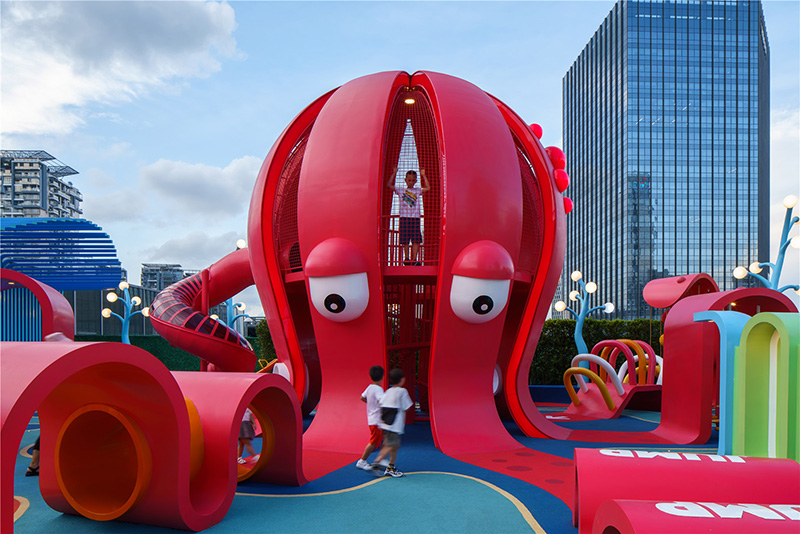 章魚大型兒童游樂(lè)場(chǎng)設(shè)備