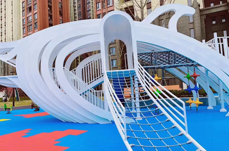 室外游樂(lè)場(chǎng)設(shè)備實(shí)拍