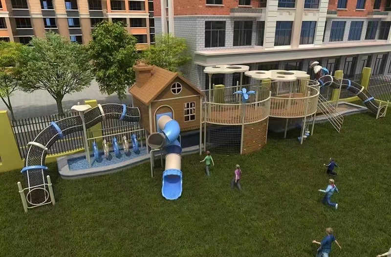 幼兒園攀爬廊架