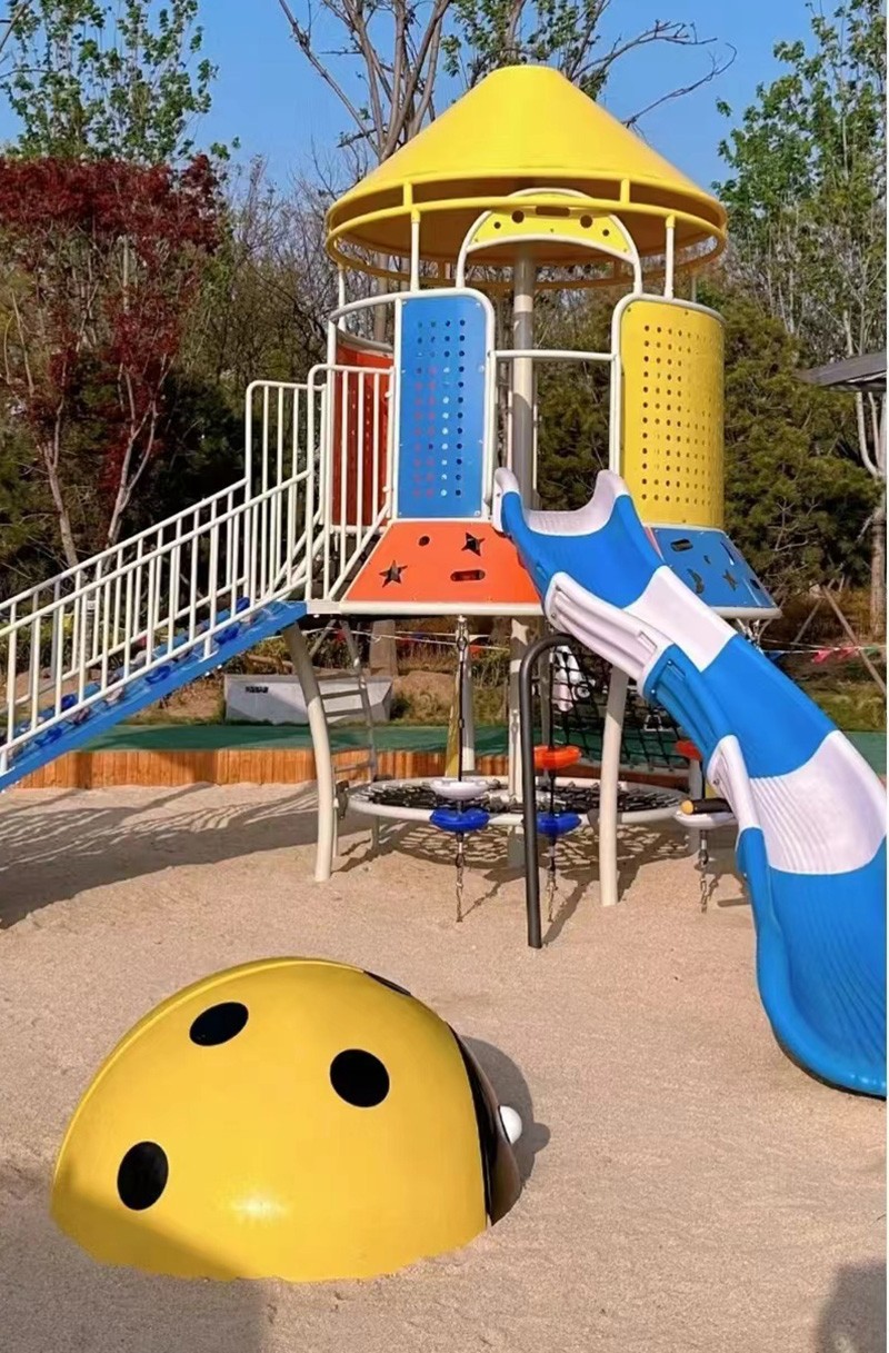 幼兒園戶外組合滑梯