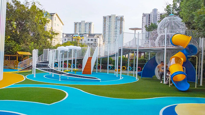 幼兒園戶外廊架游樂設(shè)施