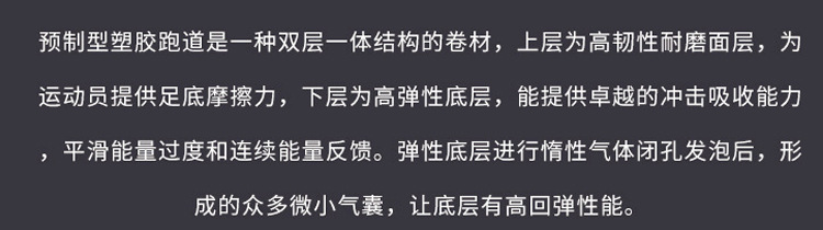 新國標(biāo)透氣型戶外塑膠跑道預(yù)制型優(yōu)勢