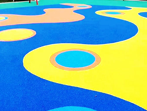 預(yù)制型彩虹塑膠跑道