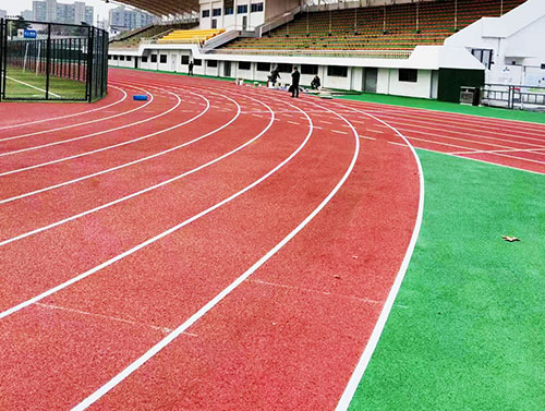 EPDM學(xué)校塑膠跑道