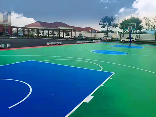 13mm幼兒園塑膠跑道