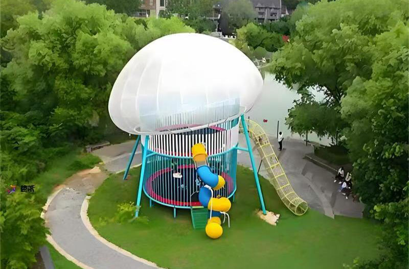 游樂場(chǎng)網(wǎng)紅水母蹦床