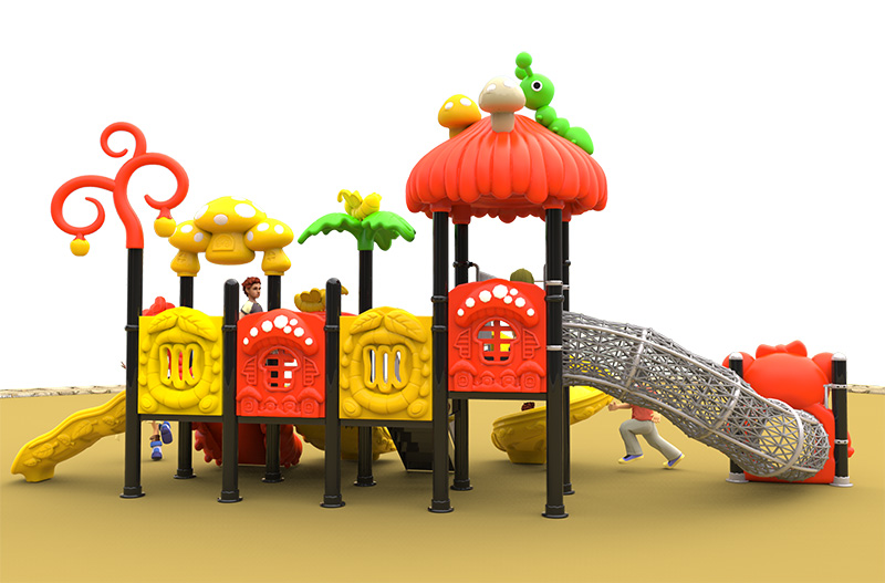 小區(qū)兒童塑料滑梯