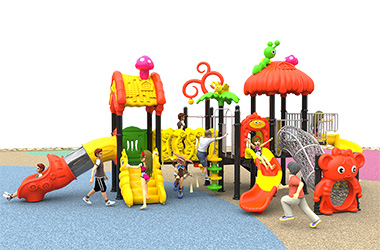 戶外兒童塑料滑梯