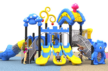 戶外塑料組合滑梯