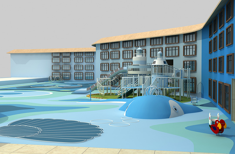 幼兒園游樂區(qū)規(guī)劃效果圖