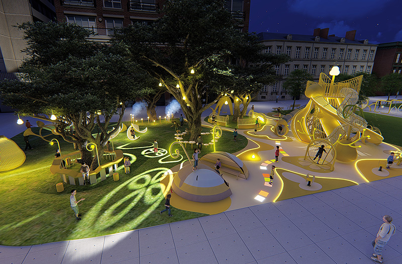 幼兒園戶外游樂設(shè)施設(shè)計