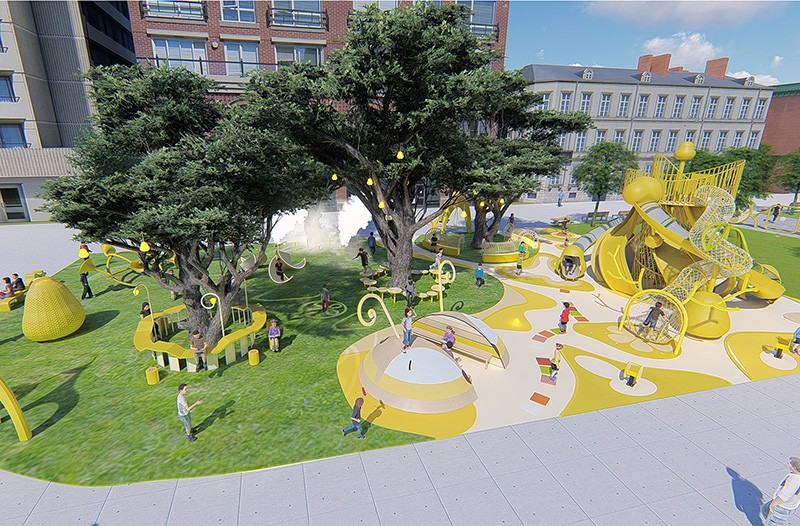 幼兒園戶外游樂設(shè)施規(guī)劃設(shè)計