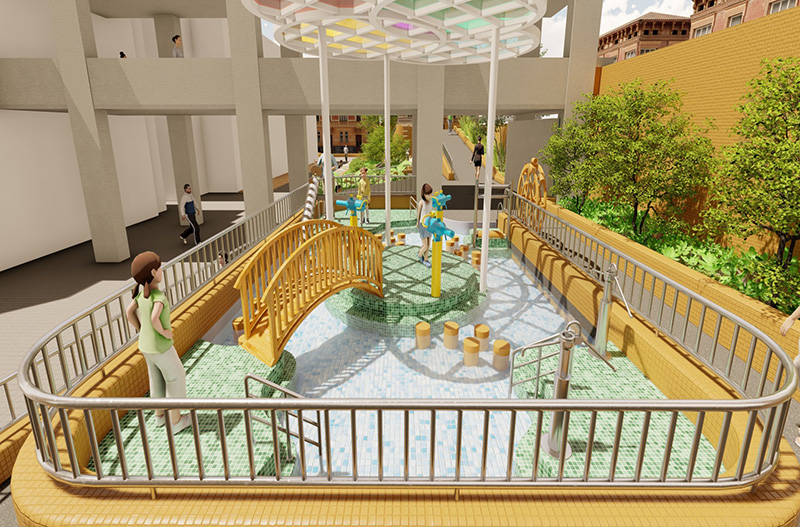 幼兒園木質游樂設施設計