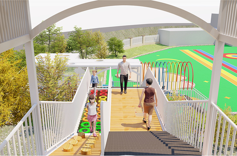 幼兒園組合滑梯設(shè)計