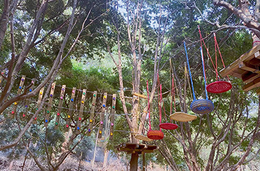 叢林穿越兒童拓展設(shè)備