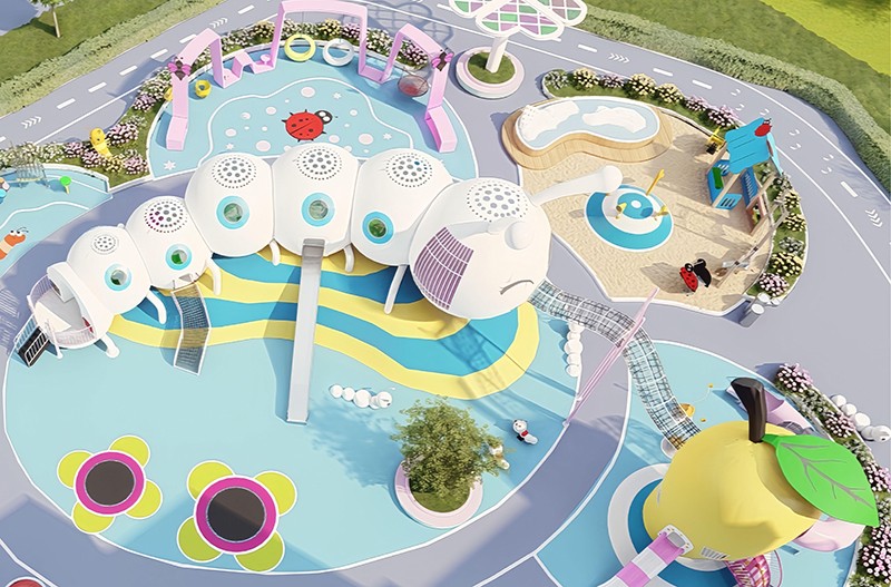 小區(qū)新型游樂器材規(guī)劃