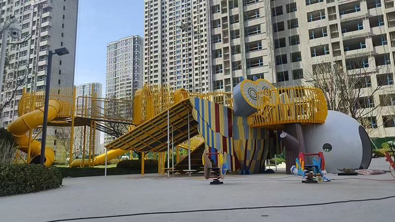 社區(qū)無動力戶外游樂設備