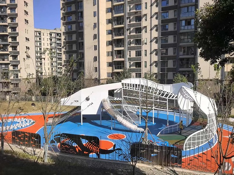 非標(biāo)戶外無動(dòng)力設(shè)施側(cè)面圖