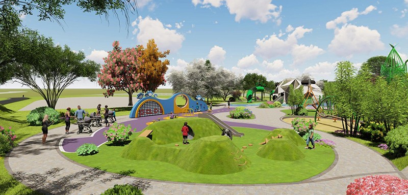 兒童區(qū)游樂(lè)設(shè)備規(guī)劃