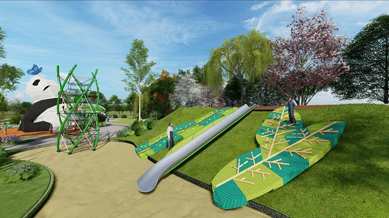 兒童區(qū)熊貓文旅規(guī)劃
