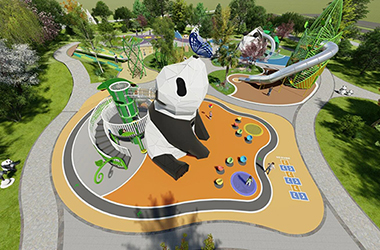 兒童區(qū)熊貓主題文旅規(guī)劃