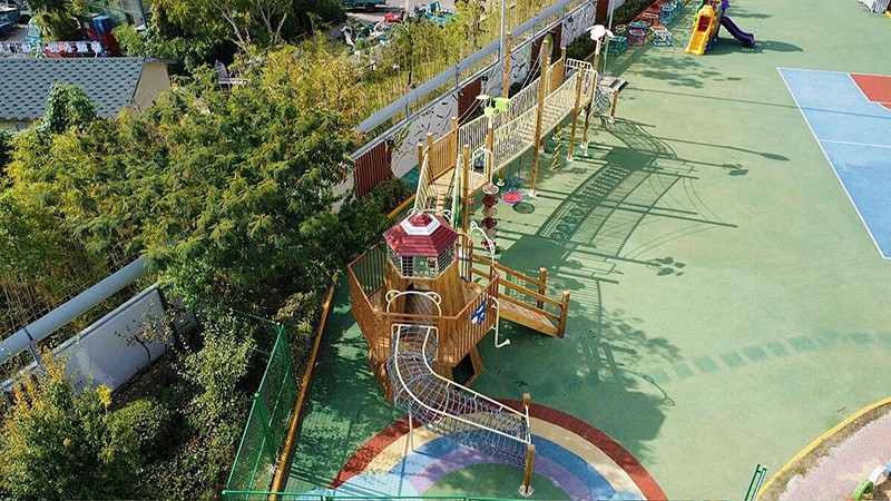 戶外幼兒園游樂設(shè)備細(xì)節(jié)圖