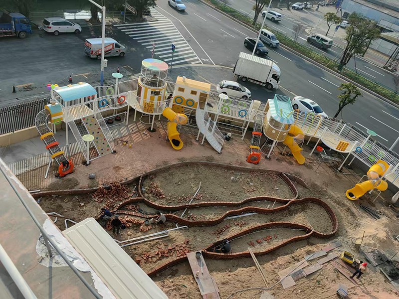 幼兒園室外游樂設(shè)施效果圖