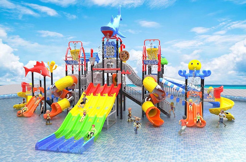 水上兒童滑梯