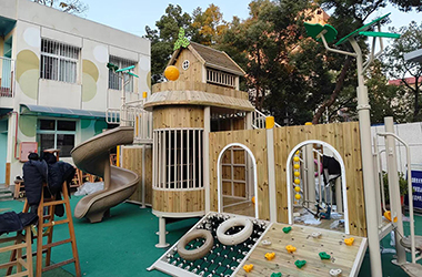 湖北幼兒園兒童小木屋