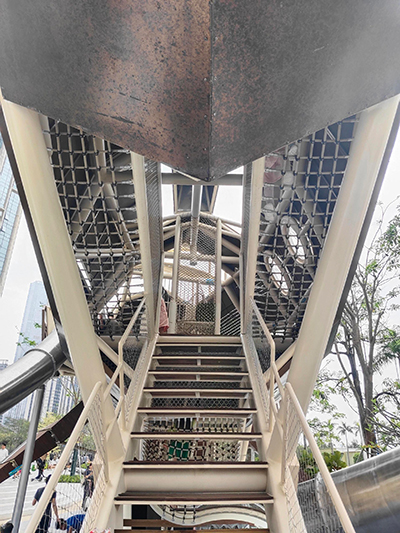 無動(dòng)力游樂設(shè)備項(xiàng)目案例攀爬部分