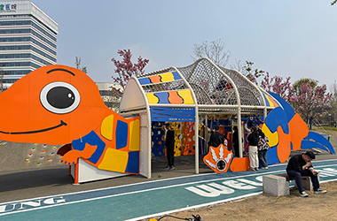 景區(qū)戶外無動力游樂設(shè)備項目案例